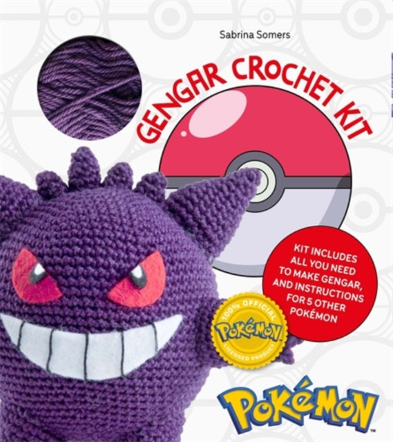 PokeMon Crochet Gengar Kit : Includes Materials to Make Gengar and Instructions for 5 Other PokeMon (ISBN: 9781446317907)