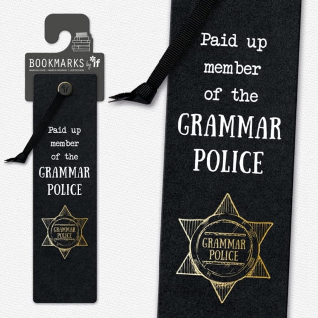Literary Bookmarks - Grammar Police (ISBN: 5035393155018)