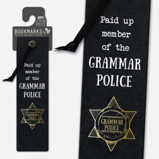 Literary Bookmarks - Grammar Police (ISBN: 5035393155018)