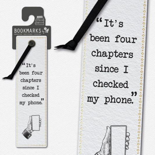 Literary Bookmarks - Checked My Phone (ISBN: 5035393155056)