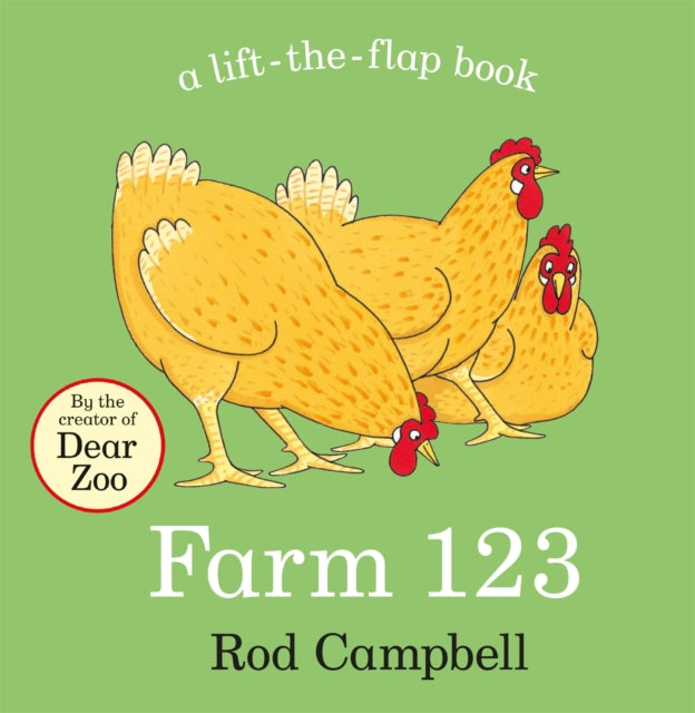 Farm 123 : A lift-the-flap book by the creator of Dear Zoo (ISBN: 9781035035168)