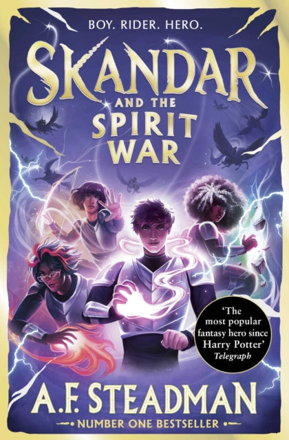 Skandar and the Spirit War : GO ALL IN for the National Year of Reading with the unmissable finale to the biggest fantasy adventure series since Harry Potter! Volume 5 (ISBN: 9781398561380)