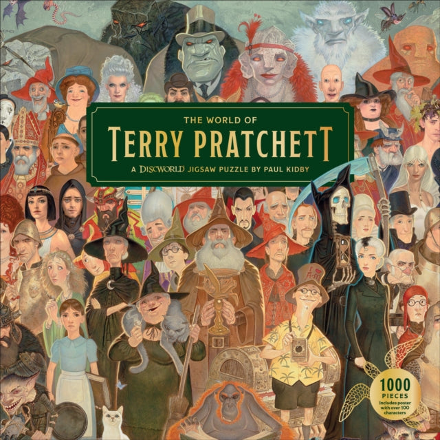 The World of Terry Pratchett : A 1000-piece Discworld jigsaw puzzle by Paul Kidby (ISBN: 9781399620697)