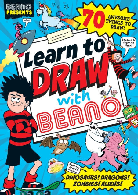 Beano Presents: Learn To Draw With Beano (ISBN: 9781917436649)