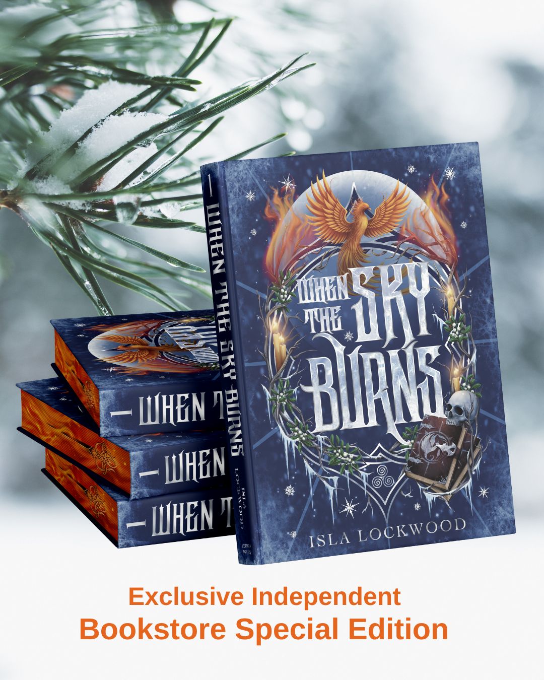 When the Sky Burns [Signed Exclusive Independent Bookshop Edition]