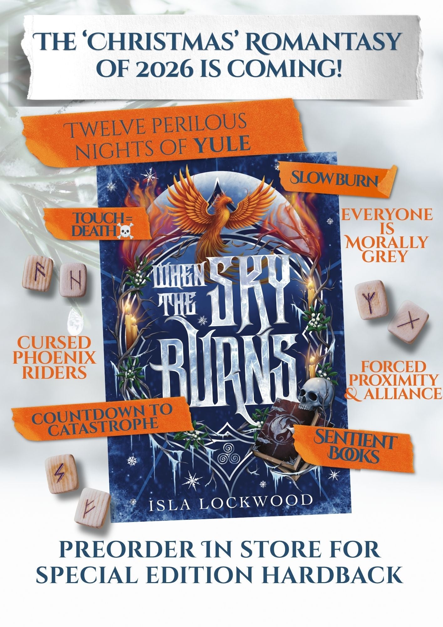 When the Sky Burns [Signed Exclusive Independent Bookshop Edition]